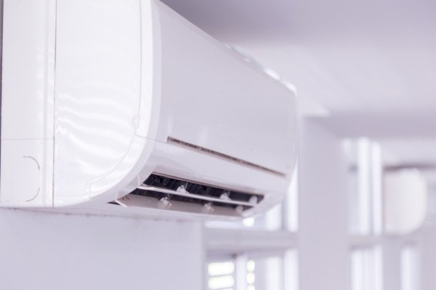 split air conditioner inside room